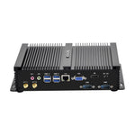 US Stock Fanless Mini PC, Core i5-8250U CPU, DDR4 RAM/NVMe SSD, 4K UHD Dual Display, 2xRS232 COM, Personal Mini Desktop Computer