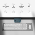 BOSGAME N150 Mini PC E3 Twin Lake 16GB DDR4 RAM 512 SSD 11 Pro Desktop 4K Dual DDP to US