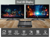 US Stock Mini Desktop Computer, Core i7 8th, 16GB DDR4/256GB NVMe SSD, Business PC with 4K UHD Dual Display (HD+DP)