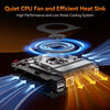US Local Stock 2025 SOAYAN N2 Mini PC Intel N150 16GB DDR4 + 512GB SSD Win 11 Pro for Office Business Education Mini Computer