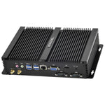 Fanless Industrial Mini PC i5-4200U HD VGA LAN COM RS232 USB 24/7 Stable Work 8GB/512GB SSD USA Stock