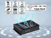 11th Gen i7 Fanless Mini PC 32GB RAM 1TB NVMe SSD 4K UHD Dual RS232 COM Full Metal Industrial Desktop Computer