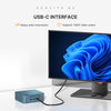 BOSGAME Ryzen 5 3550H Mini PC 11Pro 16GB DDR4 RAM 512GB PCIe SSD Vega 8 Graphics DDP to US