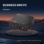 Bosgame P4 Plus DDR4 PCIe SSD Dual LAN 2.5G Wi-Fi 6E Mini PC AMD Ryzen 7 5825U DDP to US