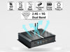 US Stock Silent Mini PC, Core i5 4th CPU, 8GB RAM/256GB SSD, Industrial PC with 6xCOM RS232, Dual HD Display, 2xNics