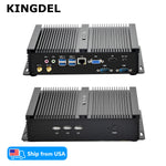US Stock Business Mini PC Core i7-1165G7 Processor 16GB DDR4 RAM 1TB NVMe SSD 4K Dual Display 2x RS232 Fanless