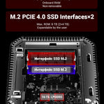 Free Shipping to US High Quality Brand New Firebat A6 Mini PC AMD Ryzen 7 7735HS Processor Good Price US Plug Mini PC