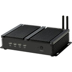 KINGDEL Fanless Industrial Mini PC i5-3317U Dual Core 2xNIC 4xCOM RS232 HD/VGA 8xUSB 8GB RAM+512GB SSD US Stock Ready to Ship